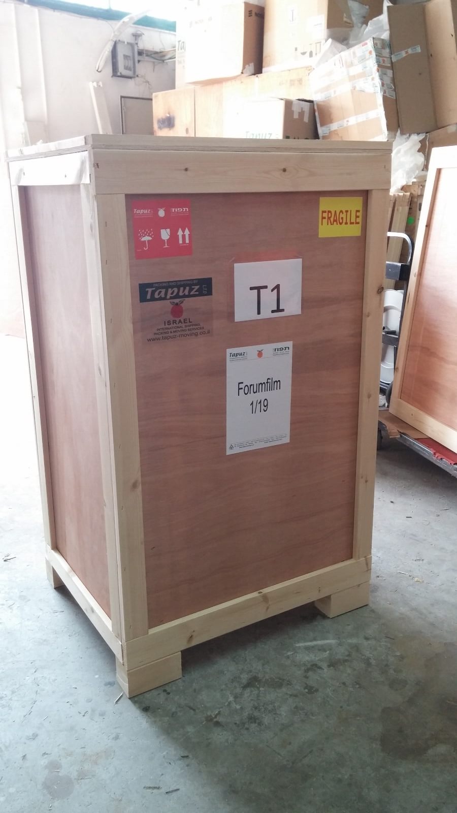 הובלה ושינוע של מוצרי תעשיה